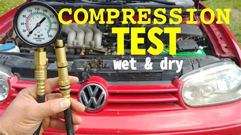 dry and wet compression test results|compression check on diesel engine.